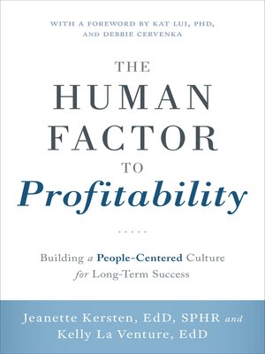 cover image of The Human Factor to Profitability